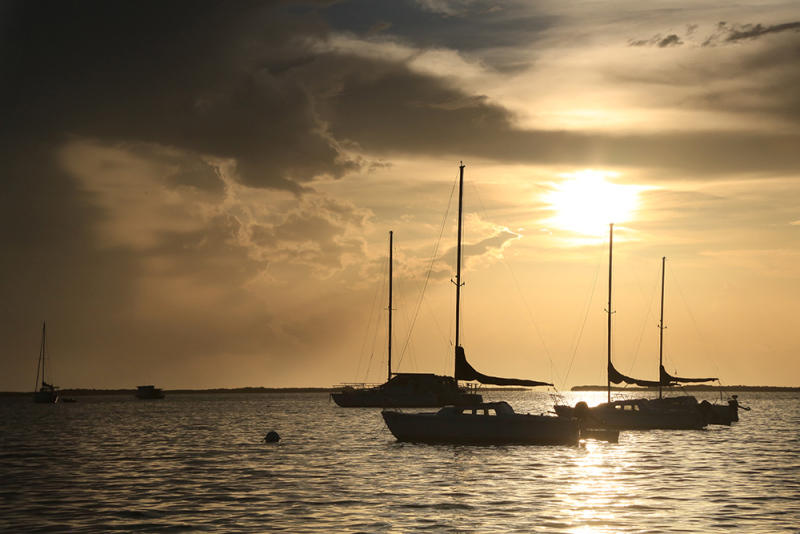 Sails at Rest - Key Largo, FL