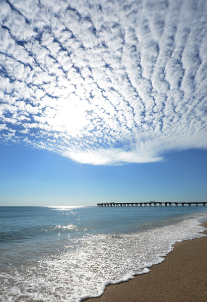 Mackerel Sky Sunrise