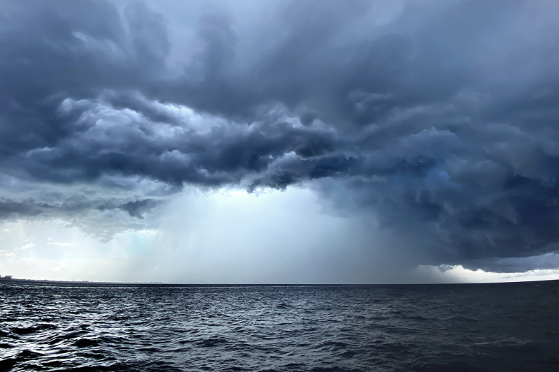 Supercell - Atlantic Ocean, Palm Beach
