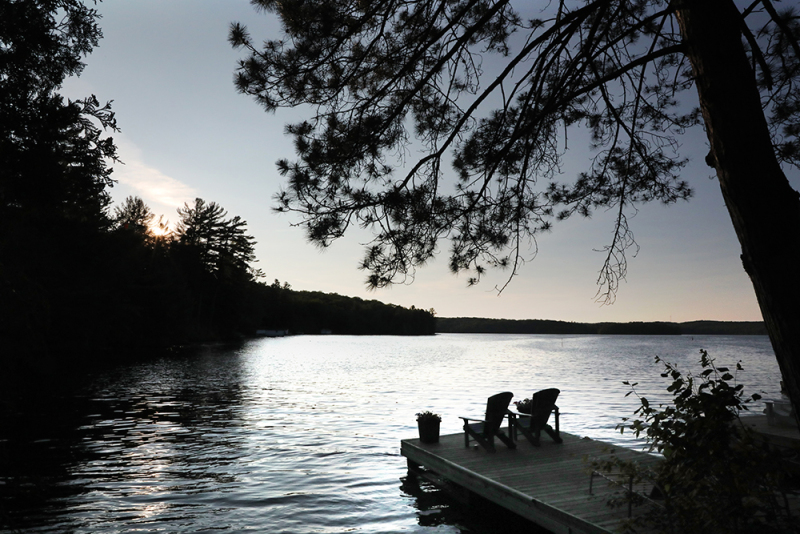 Tranquil Lake of Bays - Mukoka, Canada