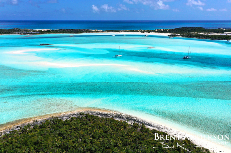 Ribbons of Blue - Exuma Islands, Bahamas
