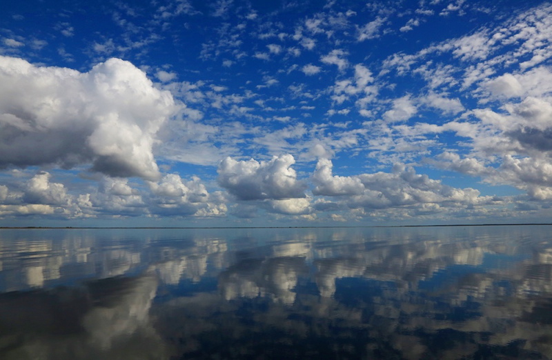 Cloud Reflections 1 - Lake Kissimmee, Highlands, FL